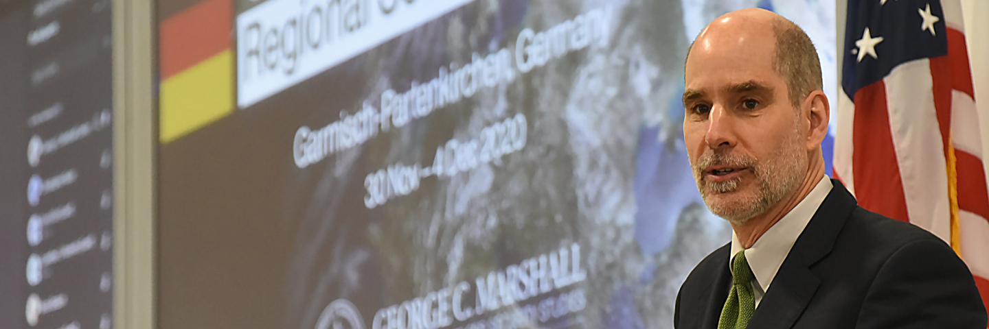 Photo of Matthew Rhodes lecturing