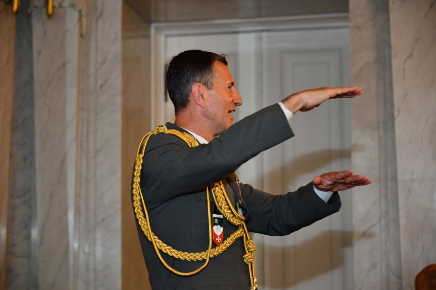 A photograph of participants in the SRS course.